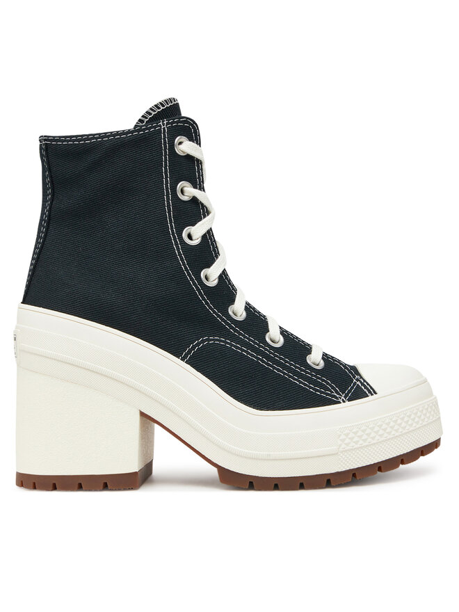 Converse Polokozačky Converse Chuck 70 De Luxe Heel A05347C Černá