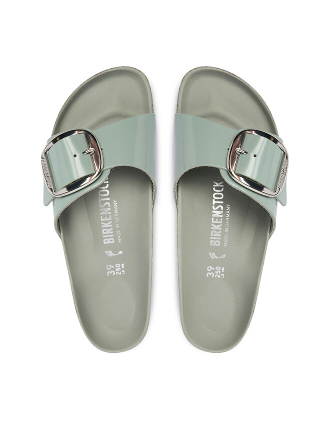 Birkenstock Шльопанці Birkenstock Madrid Big Buckle Hex 1031788 Зелений