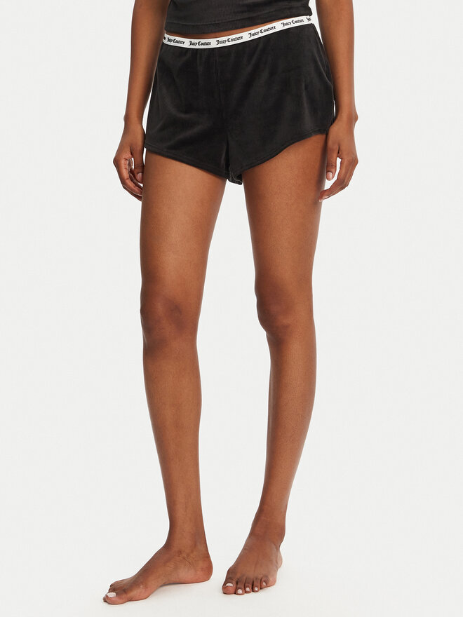 Juicy Couture Juicy Couture Pižamos šortai Austyn JCLHS125502 Juoda Regular Fit