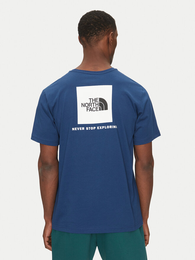 The North Face The North Face Marškinėliai Redbox NF0A87NP Mėlyna Regular Fit