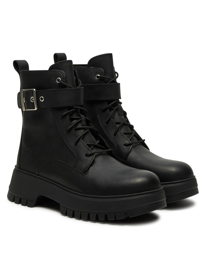 Timberland Μποτάκια Timberland Mid Lace Boot TB0A6FBWW021 Μαύρο