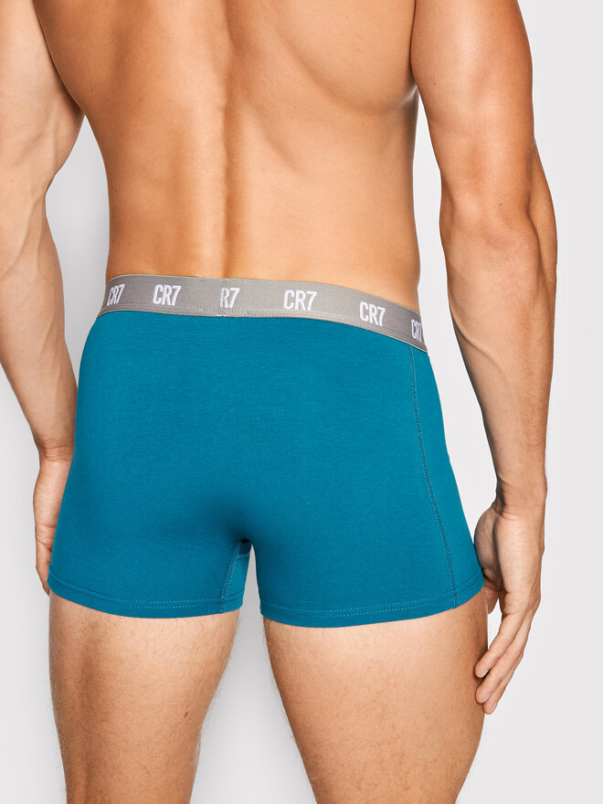 Cristiano Ronaldo CR7 Cristiano Ronaldo CR7 3er-Set Boxershorts Basic Trunk 3-Pack 8100-49-2717 Blau