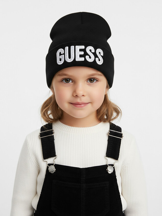 Guess Шапкa Guess KIDS J0BZ12 Z2Q00 Чорний