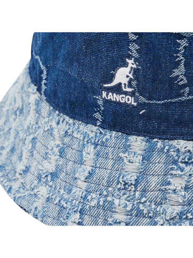 Kangol Hut Kangol Denim Mashup Bucket K5296 Dunkelblau