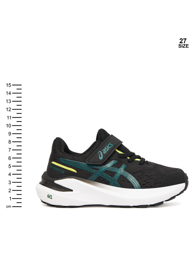 Asics Pantofi pentru alergare Asics Gt-1000 13 Ps 1014A344 Negru