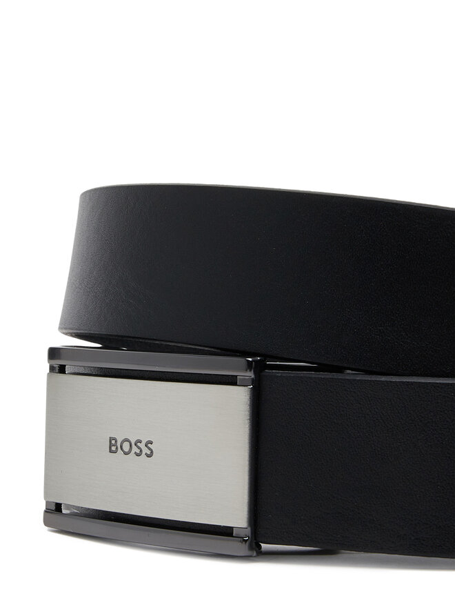 BOSS Vyriškas Diržas BOSS 50537450 Juoda