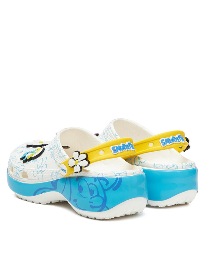 Crocs Šľapky Crocs Smurfs Platform Clog 210822 Farebná