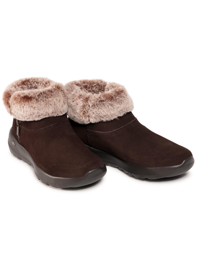 Skechers Členková obuv Skechers On The Go Joy 144003/CHOC Hnedá
