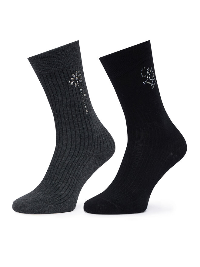 Liu Jo Lange Socken Liu Jo 2F6079 T0300 Grau
