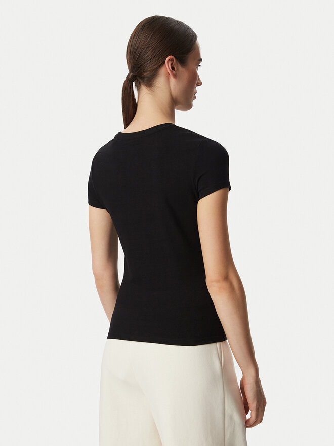 Guess Guess Футболка V6YI01 K4258 Чорний Slim Fit