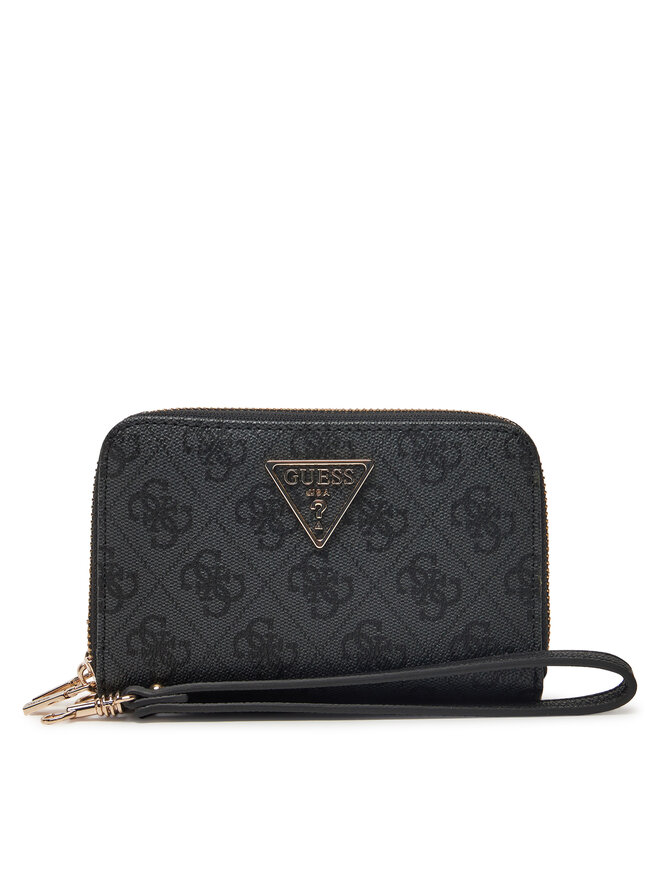 Guess Голям дамски портфейл Guess SWSG85 00164 Черен