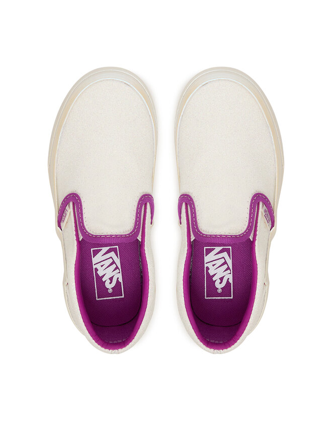 Vans Sneakers aus Stoff Vans Classic Slip-On VN000D0JWHP1 Creme