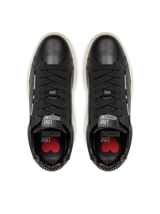 LOVE MOSCHINO Sneakersy LOVE MOSCHINO JA15184G1MIAC00A Czarny