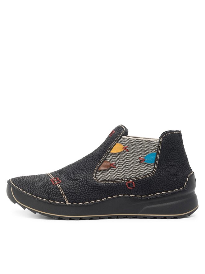 Rieker Ghete Jodhpur Rieker 51592-00 Negru
