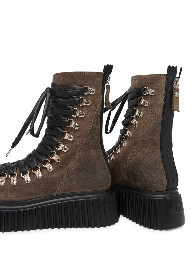 AGL Schnürschuhe AGL Dromo D751501PGK Braun