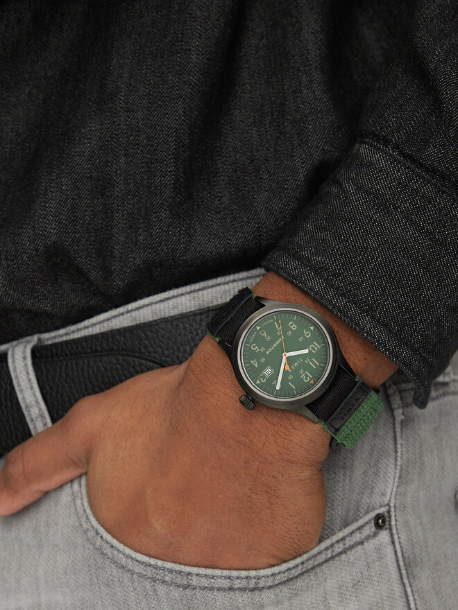 Timex Zegarek Timex Expedition Scout TW4B30200 Zielony