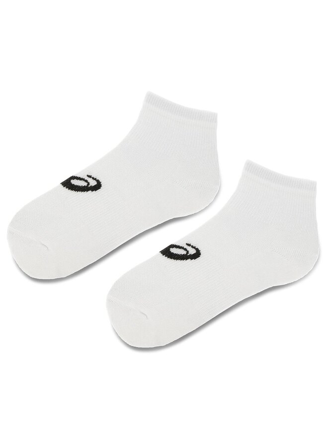 Asics Set di 3 paia di calzini corti unisex Asics 3PPK Quarter Sock 155205 Bianco