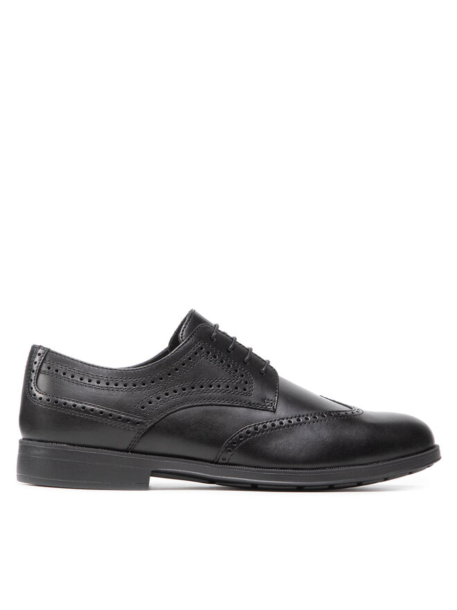 Geox Halbschuhe Geox U Hilstone Wide A U045DA 00043 C9999 Schwarz