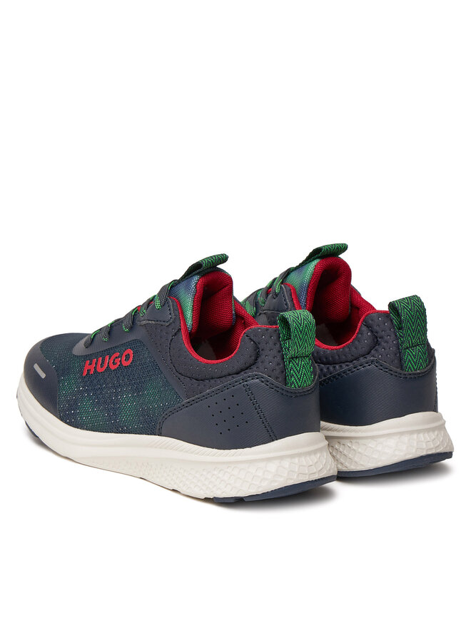 HUGO Sneakersy HUGO G00304 S Tmavomodrá