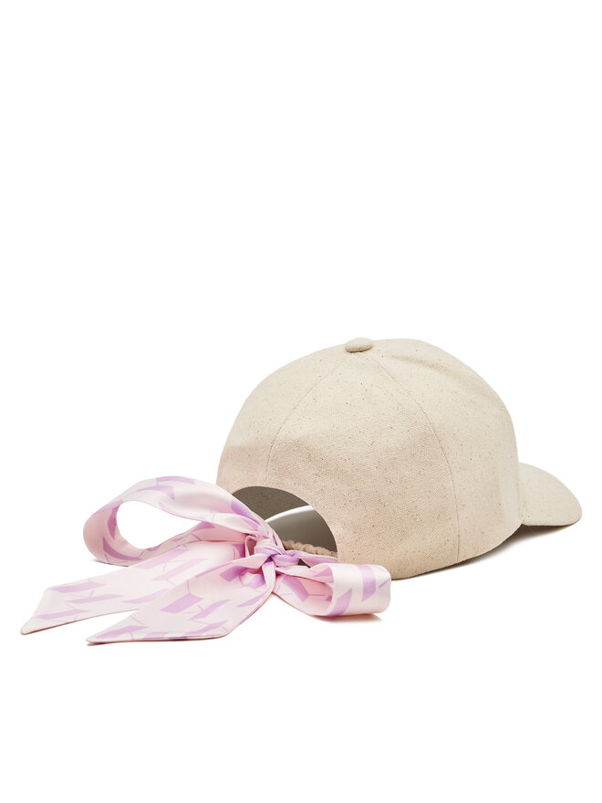 KARL LAGERFELD Šiltovka KARL LAGERFELD Signature Monogram 241W3402 Béžová