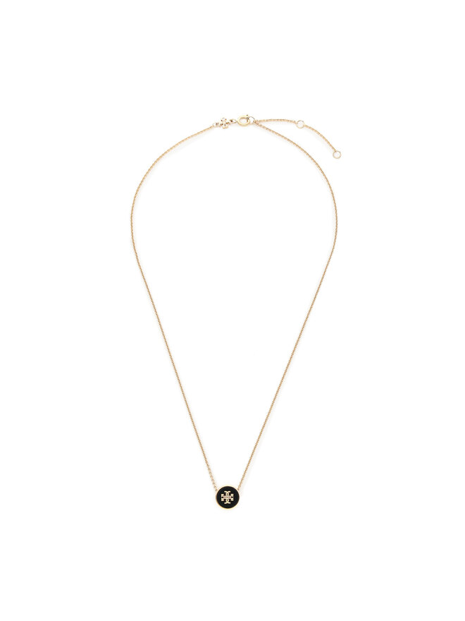Tory Burch Намисто Tory Burch Kira Enamel Pendant Necklace 90549 Золотий