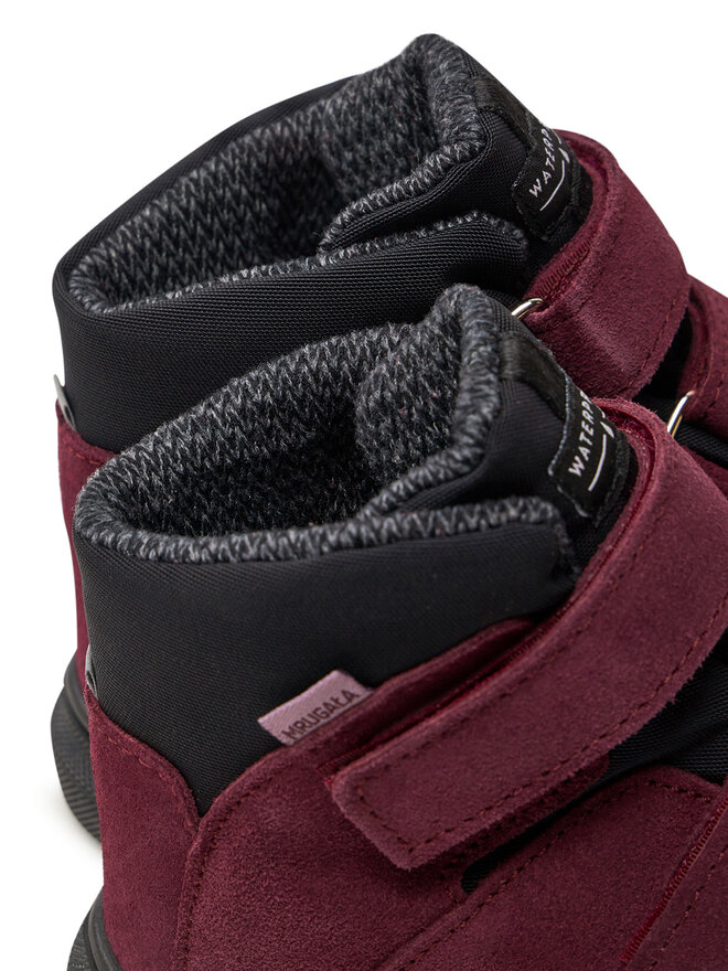 Mrugała Botines planos Mrugała Andy 6280/4-55 Guinda/burdeos