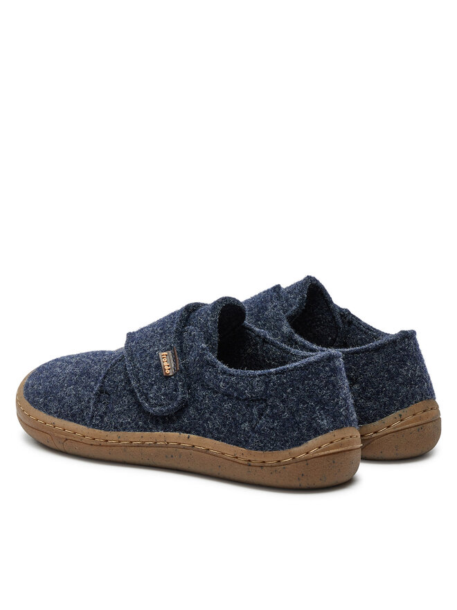 Froddo Papuče Froddo Barefoot Wooly Slippers G1700341 S Modrá