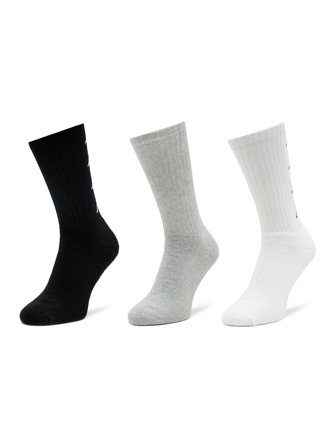 Kappa Set od 3 para unisex visokih čarapa Kappa 710069 Šarena