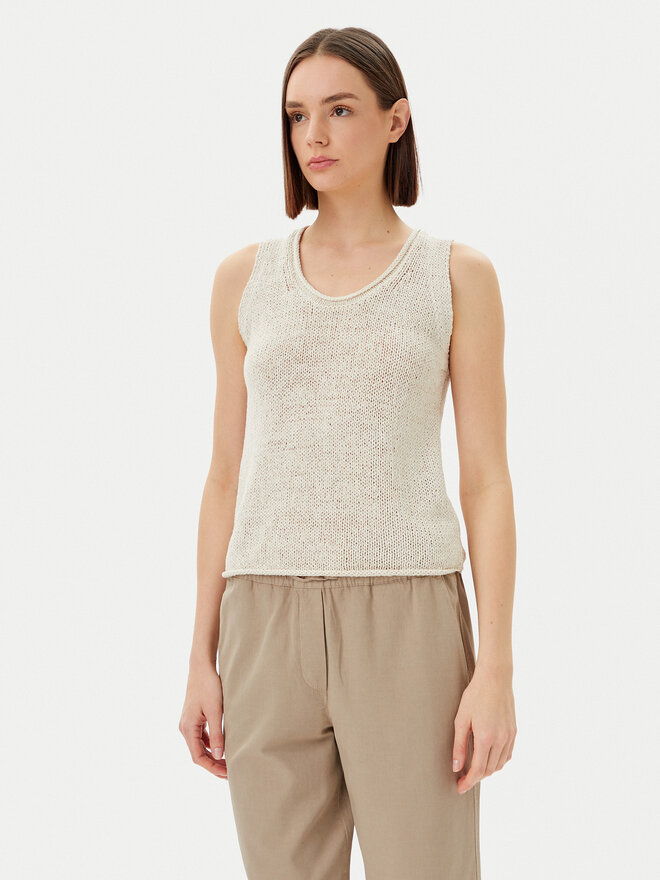 Marc O'Polo Marc O'Polo Felső 503 5136 63029 Bézs Slim Fit