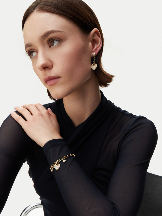 Guess Karkötő Guess JUBB05 211JW Arany