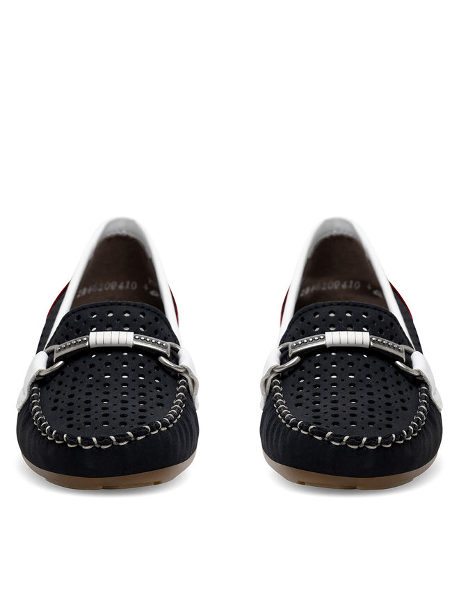 Rieker Mokasinke Rieker 40065-14 Tamnoplava