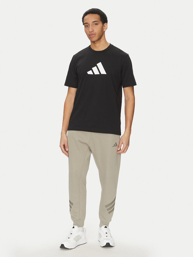adidas adidas T-Shirt Future Icons 3 Bar Logo JI8770 Μαύρο Regular Fit