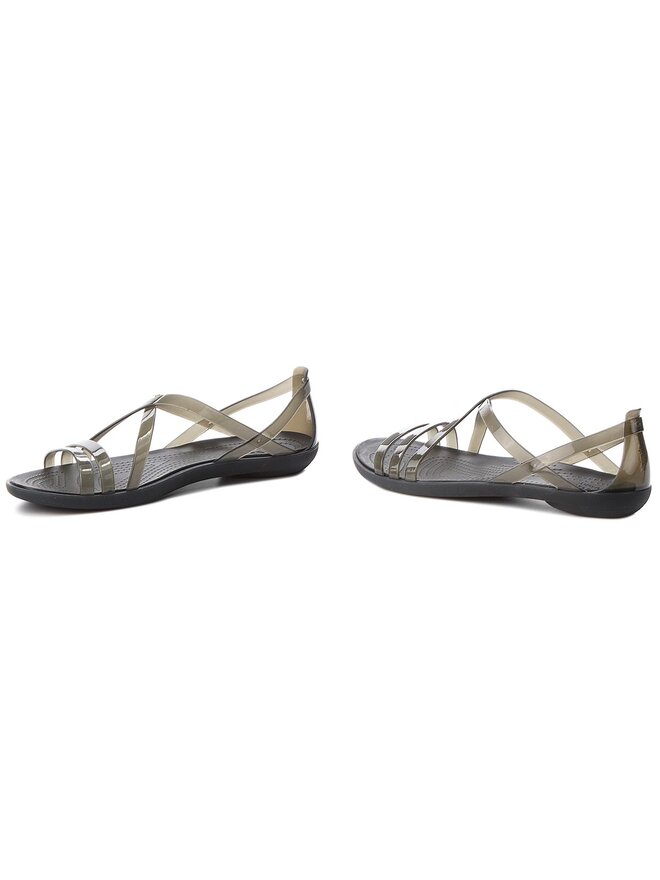 Sandalen Crocs Isabella Strappy Sandal W 204915 Schwarz eschuhe