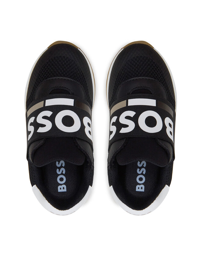 BOSS Sneakersy Boss J51335 Čierna