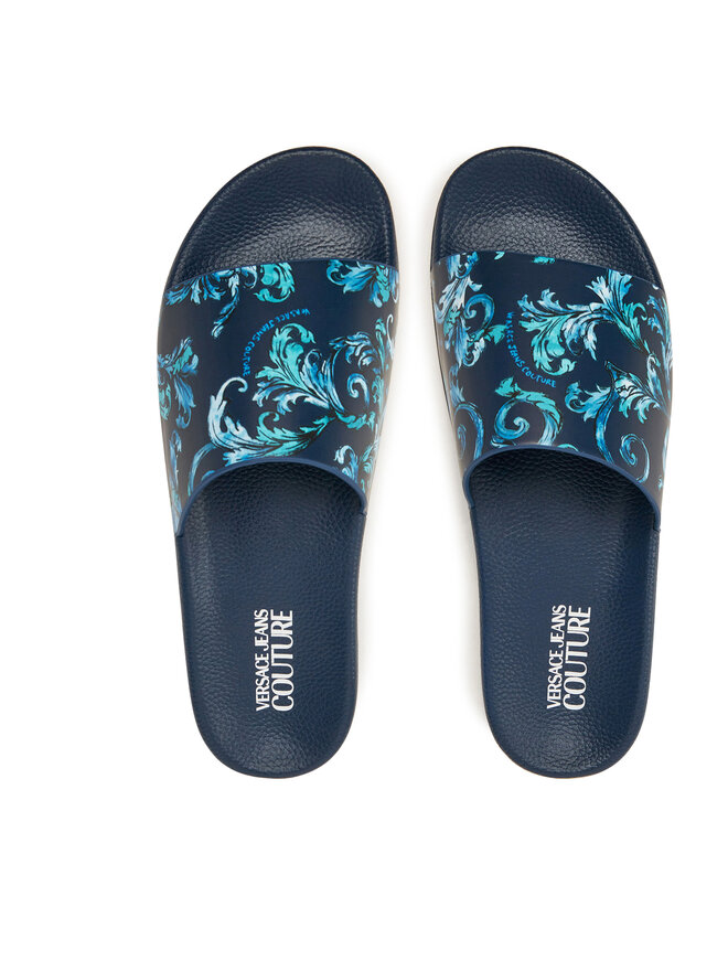 Versace Jeans Couture Παντόφλες Versace Jeans Couture 78YA3SQ4 Σκούρο μπλε