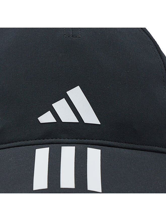 adidas Шапка с козирка adidas 3-Stripes AEROREADY Running Training Baseball Cap IC6520 Черен