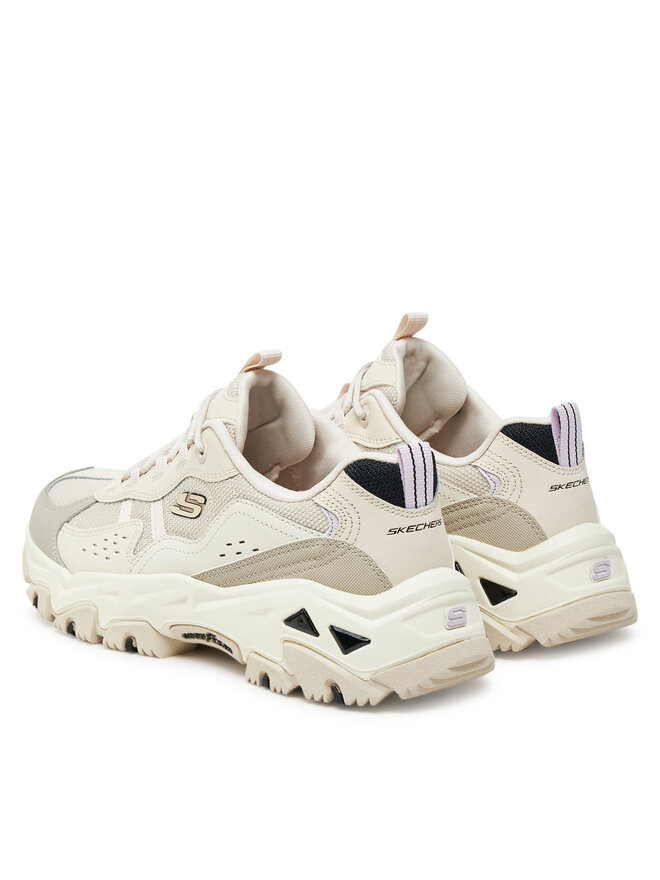 Skechers Sneakersy Skechers D'Lites Hiker 180128/NTMT Beżowy