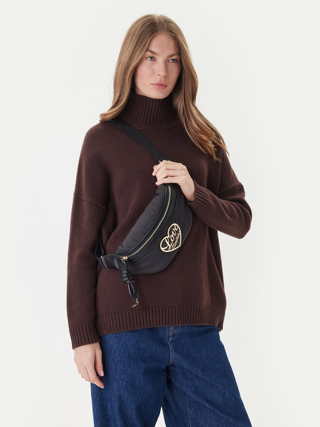 LOVE MOSCHINO Övtáska LOVE MOSCHINO JC4355PP0NKY100A Fekete