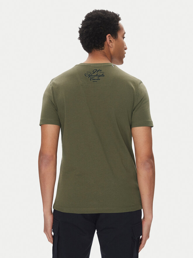 Aeronautica Militare Aeronautica Militare Póló 251TS2414J641 Khaki Regular Fit