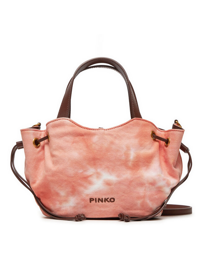 PINKO Táska Pinko Pagoda Small Shopper PE 24 PLTT 102910 A1MB Narancssárga