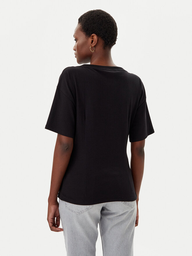 Liu Jo Liu Jo T-Shirt TA5108 JS003 Schwarz Regular Fit