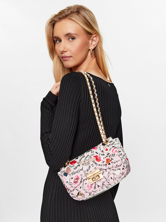Aldo Дамска чанта Aldo Lovenote 13559430 Бял