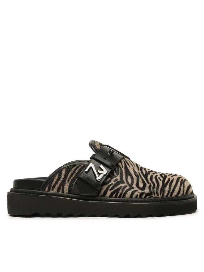 品質は非常に良い Klapki Zadig&Voltaire Alpha Mule Zebra Printed SWCT00736 ショルダーバッグ