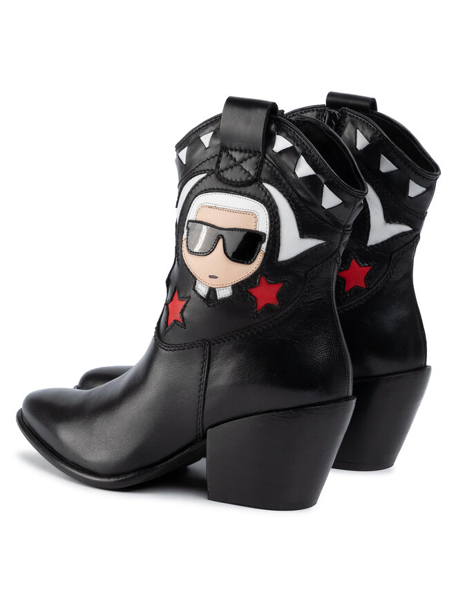 KARL LAGERFELD Ботильйони KARL LAGERFELD KL42755 Чорний