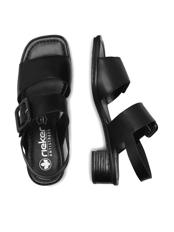 Rieker Sandalen Rieker 62663-01 Schwarz