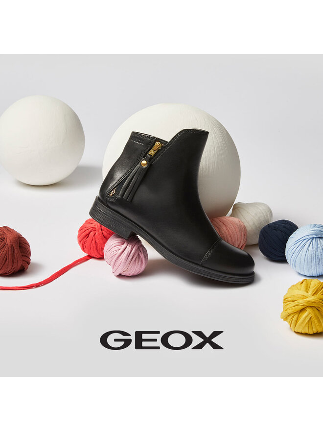 Geox Боти Geox J Agata C J5449C 00043 C9999 S Черен