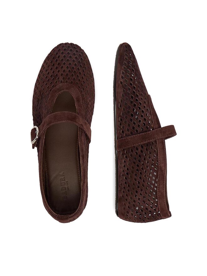 Badura Ballerinas Badura EO-AISHA-LT516-207 Dunkelbraun