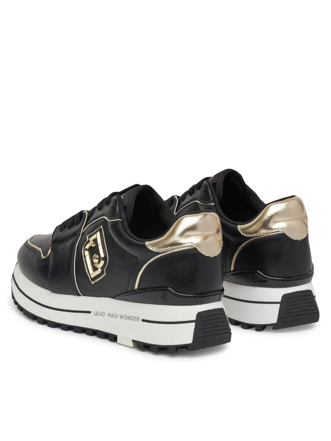 Liu Jo Sneakersy Liu Jo Maxi Wonder 85 BA5029 PX179 Czarny