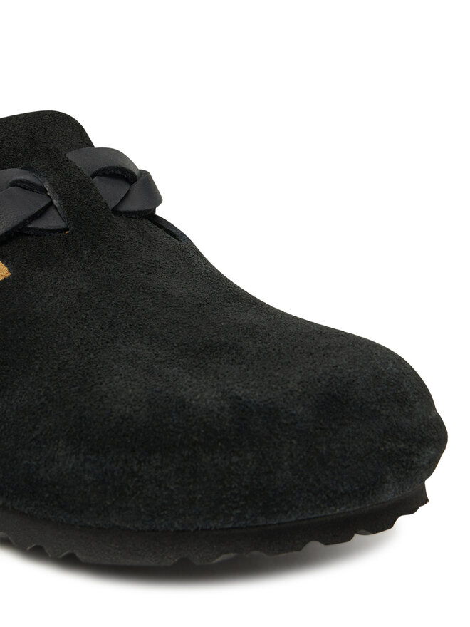 Birkenstock Pantoletten Birkenstock Boston Braided 1030497 Schwarz