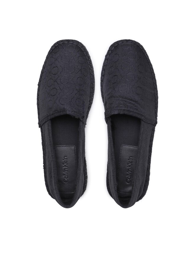 Calvin Klein Еспадрильї Calvin Klein Espadrille Mono Jq HM0HM00977 Чорний
